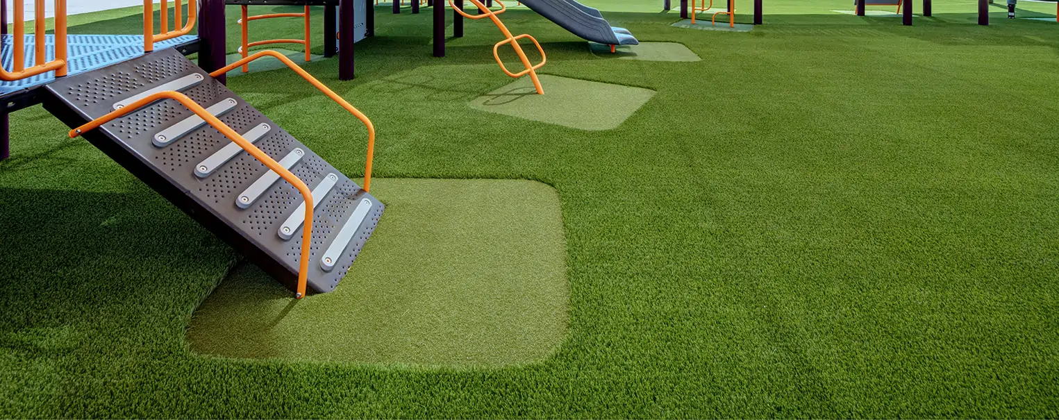 SYNLawn artificial grass playground