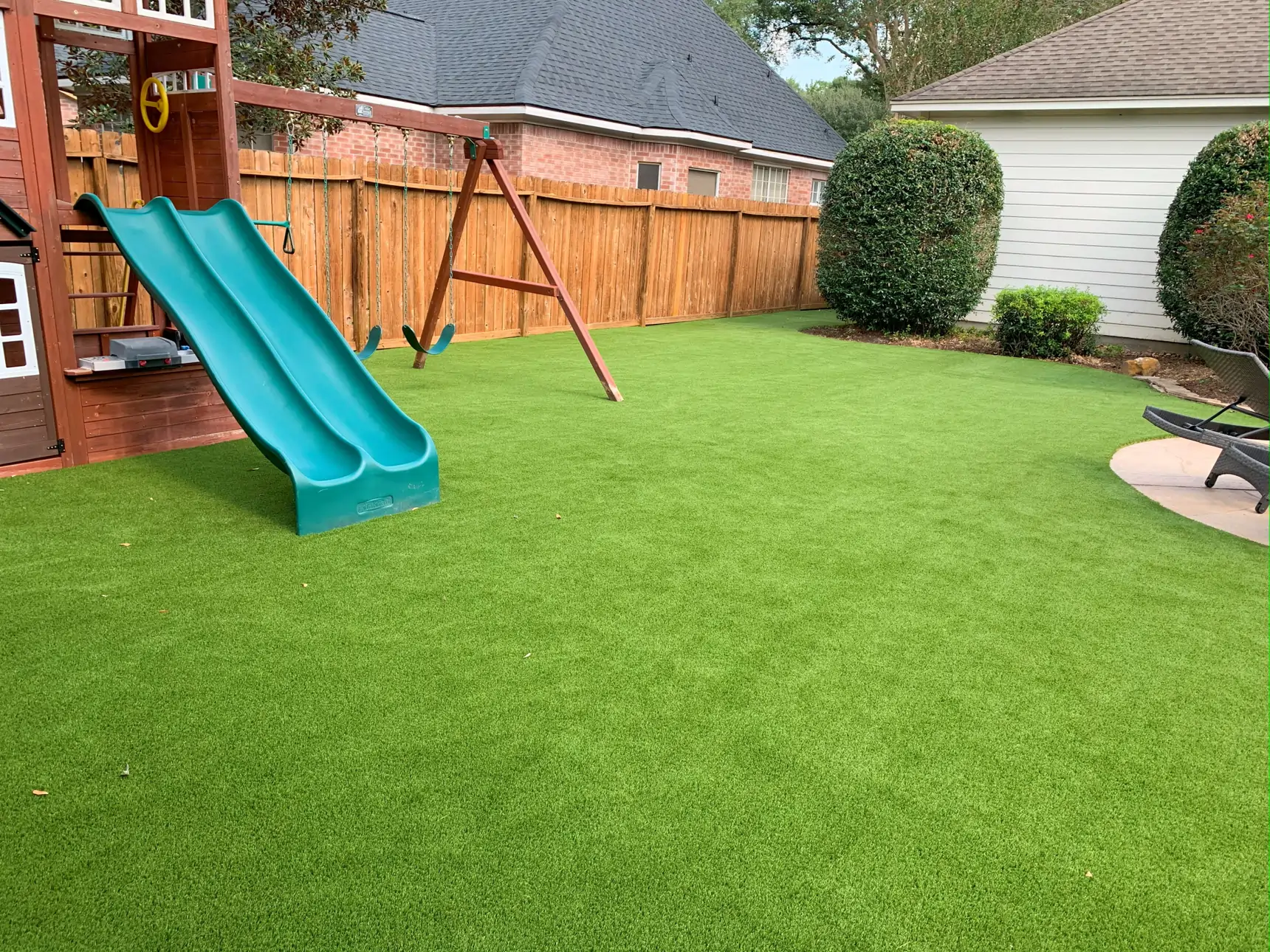 artificial grass playground from SYNLawn