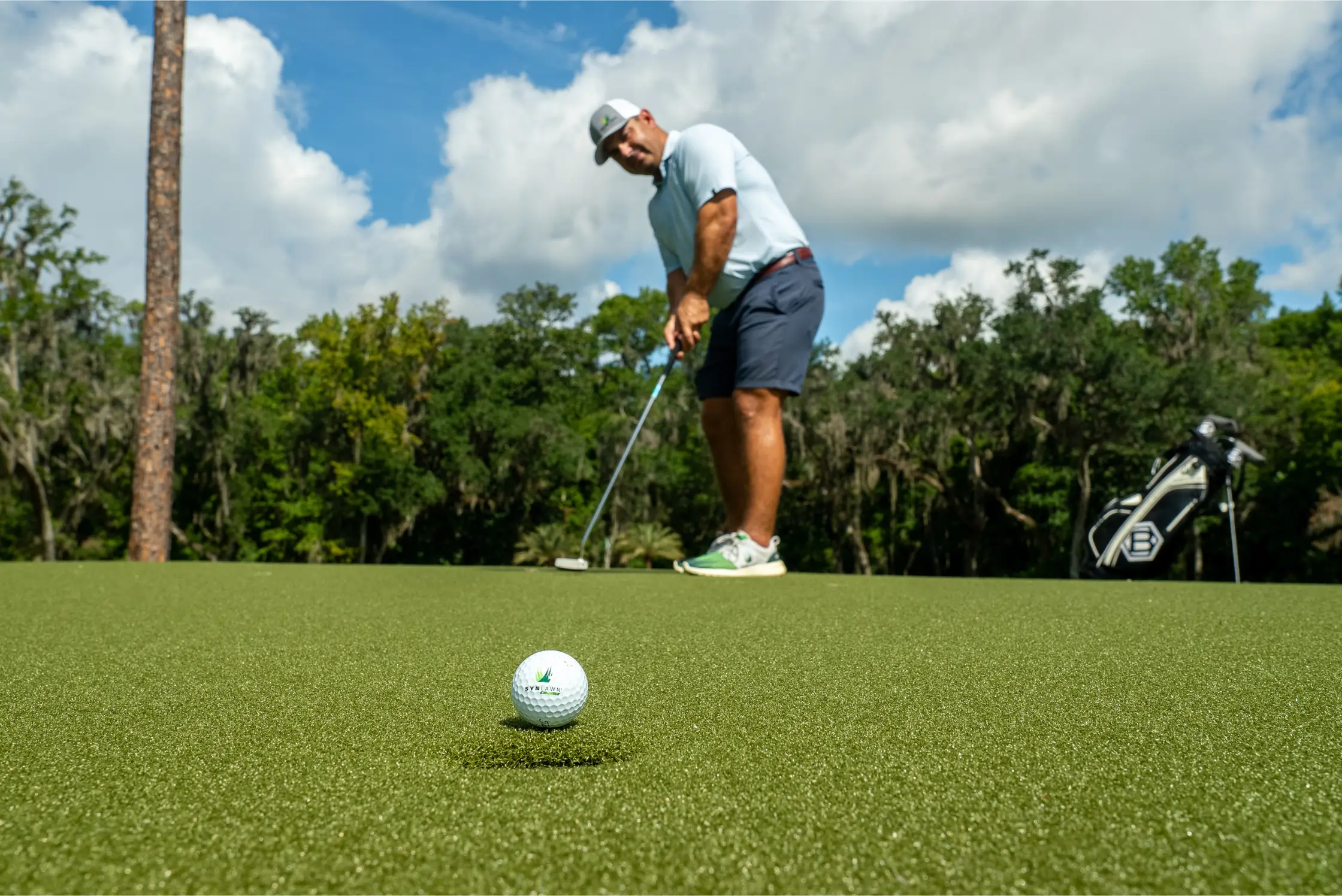 SYNLawn Tampa Backyard Putting Green