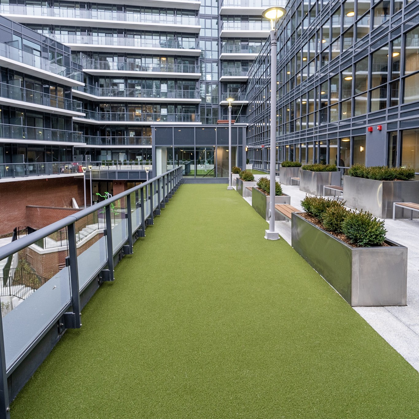 SYNLawn Rooftop Artificial Turf Installation SYNLawn Rooftop Tampa Artificial Turf Installation