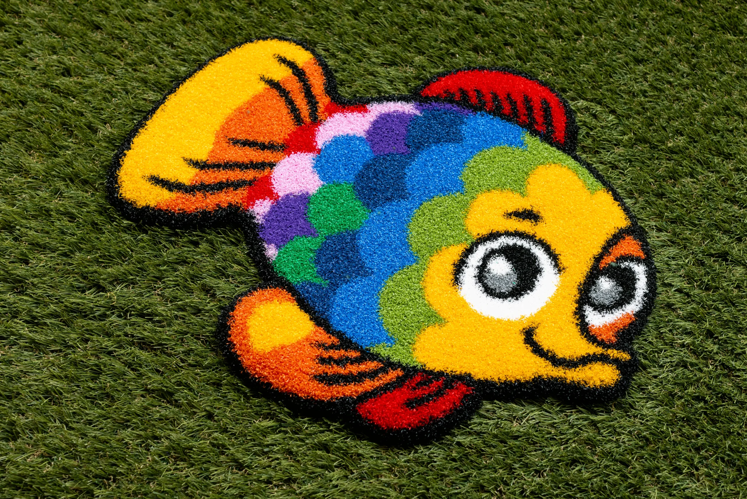 Rainbow Fish Tampa Artificial Turf Design