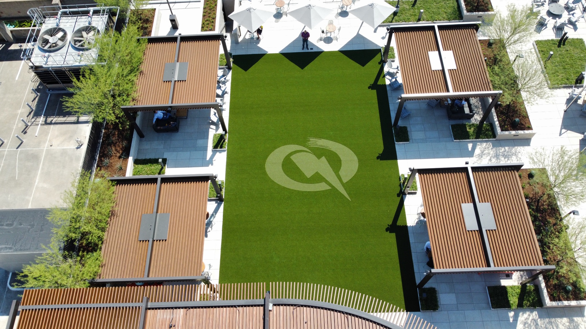 Tampa Commercial Artificial Grass Rooftop Lounge Tampa Commercial Artificial Grass Rooftop Lounge